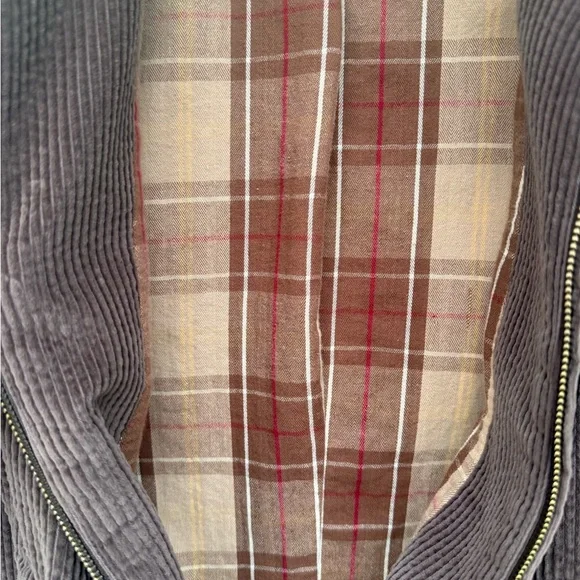 L.L. Bean Dark Brown Corduroy Utility Jacket - Picture 3 of 8